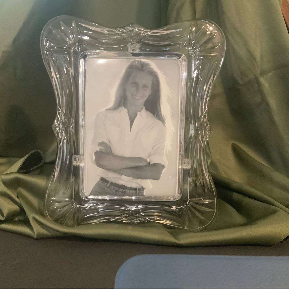 MIKASA AMORE 4.5 X 6.5 Crystal PICTURE FRAME